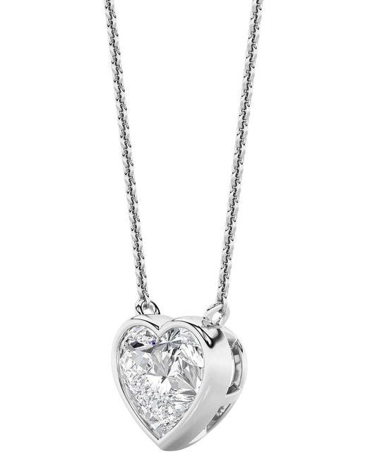 Lab Grown Diamonds White 14K 2.00 Ct. Tw. Lab-Grown Diamond Necklace