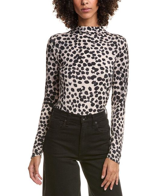 Bella Dahl Black Mock Neck Top