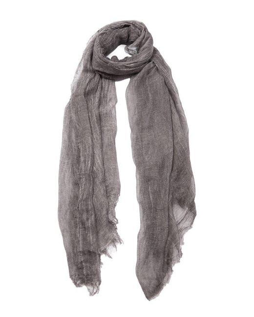 Blue Pacific Gray Vintage Tissue Scarf