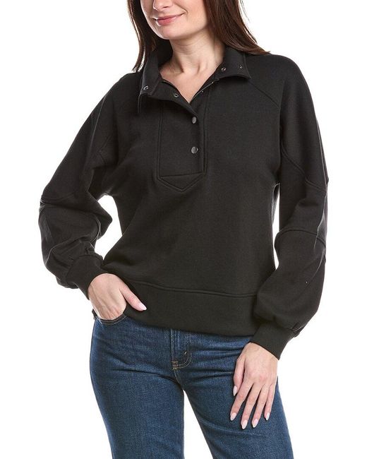 Grey State Black Pullover