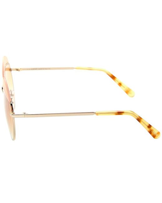 Loewe White Lw40007U 56Mm Sunglasses