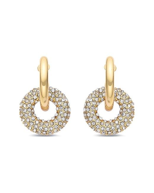 Eye Candy LA Metallic Lucie Sparkle Golden Earrings