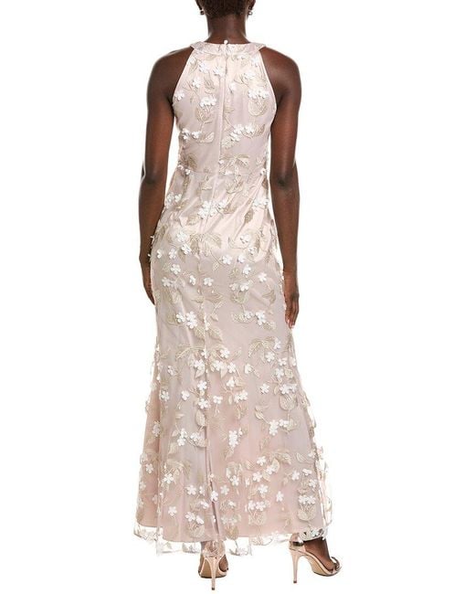 Eliza J Multicolor Sleeveless Embellished Maxi Dress