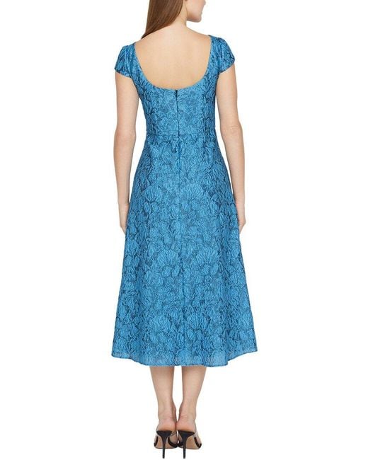 JS Collections Blue Zoey Cocktail Dress