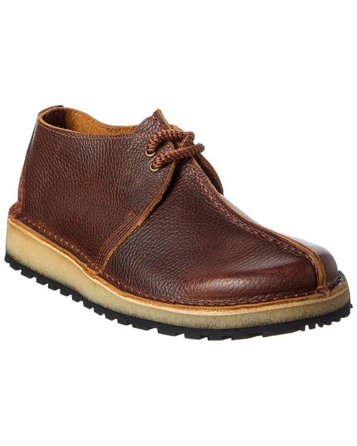 Clarks Brown Trek Scout Leather Boot for men