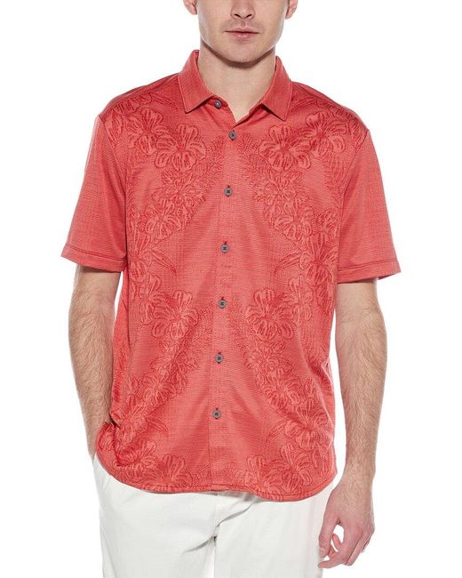 Tommy Bahama Red Palm Coast Cascade Vines Shirt for men