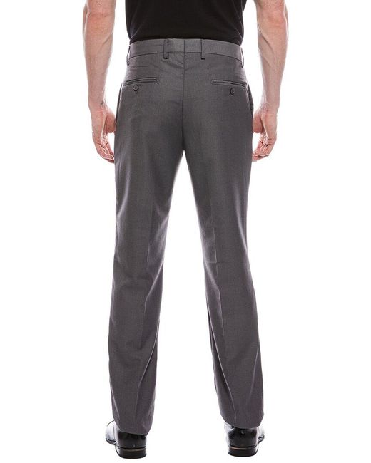 Scotch & Soda Gray Solid Basic Amsterdam Trouser for men