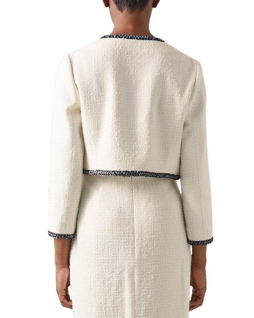 L.K.Bennett Natural Tara Jacket