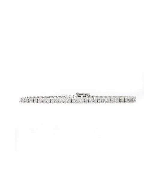 Diana M White Fine Jewelry 14k 5.00 Ct. Tw. Diamond Bracelet
