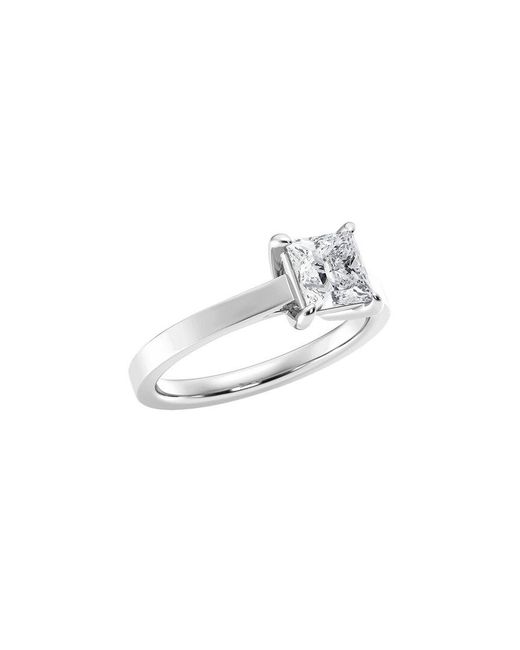 Lab Grown Diamonds White 14K 0.50 Ct. Tw. Lab-Grown Diamond Solitaire Engagement Ring