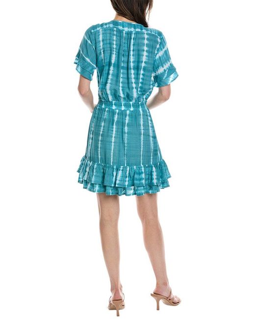 Walker & Wade Blue Courtney Mini Dress