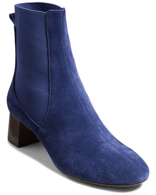 Breana faux suede wedge hot sale bootie