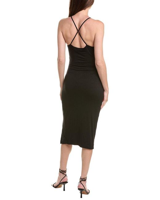 Rachel Parcell Black Slip Dress