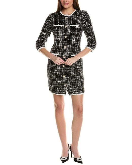 Alexia Admor Black Kairo Shift Dress