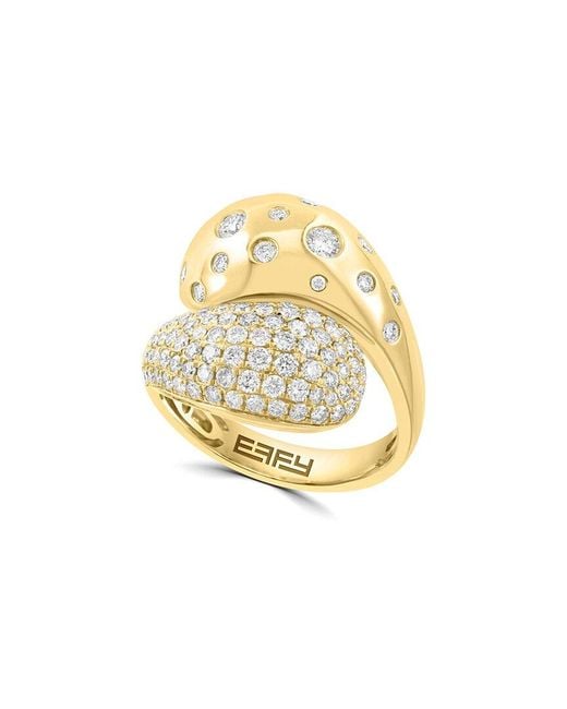 Effy Fine Jewelry Metallic 14K 1.43 Ct. Tw. Diamond Ring