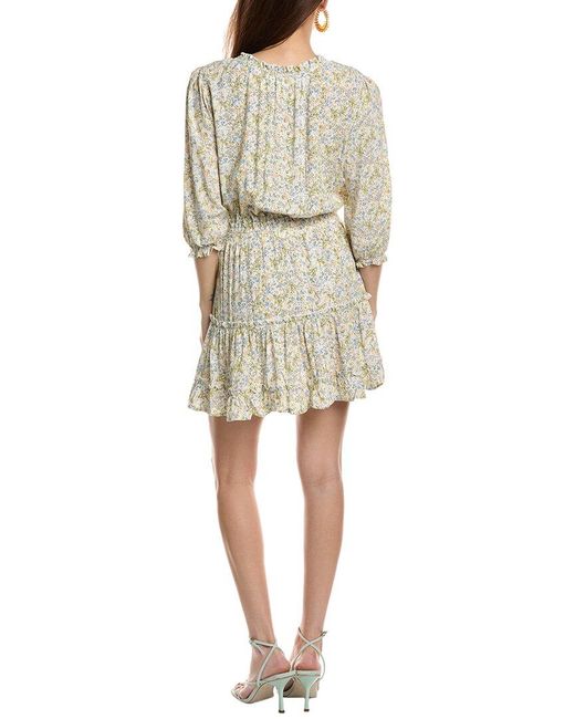 Walker & Wade Natural Ibiza Mini Dress