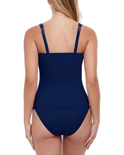 Gottex Blue Tankini Top