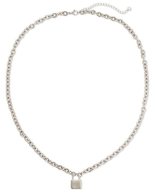 Eye Candy LA Metallic Pendant Necklace
