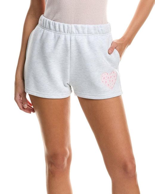 Vintage Havana White Ultra Fleece Short