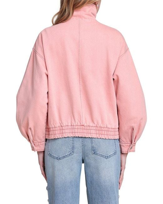 Avec Les Filles Layered Bomber Jacket