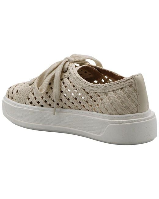Charles David White Reason Sneaker