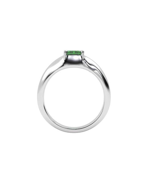 VOWE Green 14K 2.00 Ct. Tw. Lab-Grown Emerald Ring