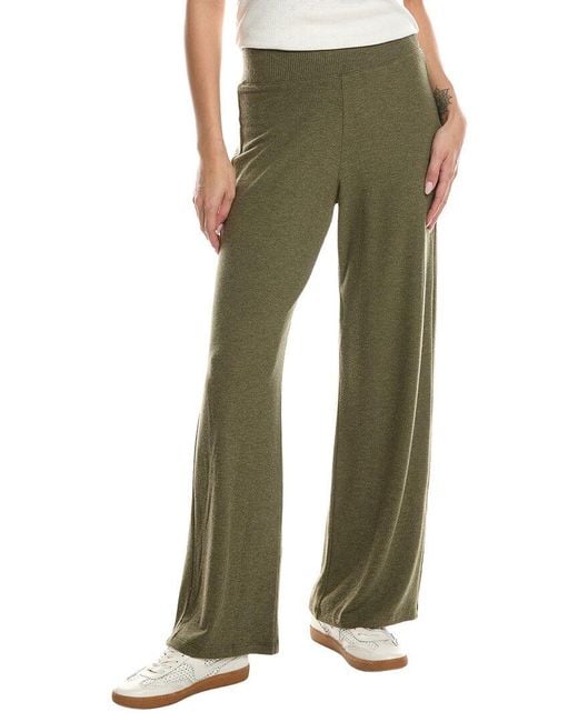 Michael Stars Green Jones Wide Leg Pant