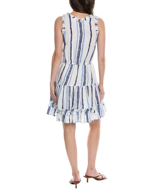 Walker & Wade Blue Maddie Mini Dress