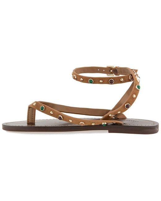 Rebecca Minkoff Metallic Jamie Suede Sandal