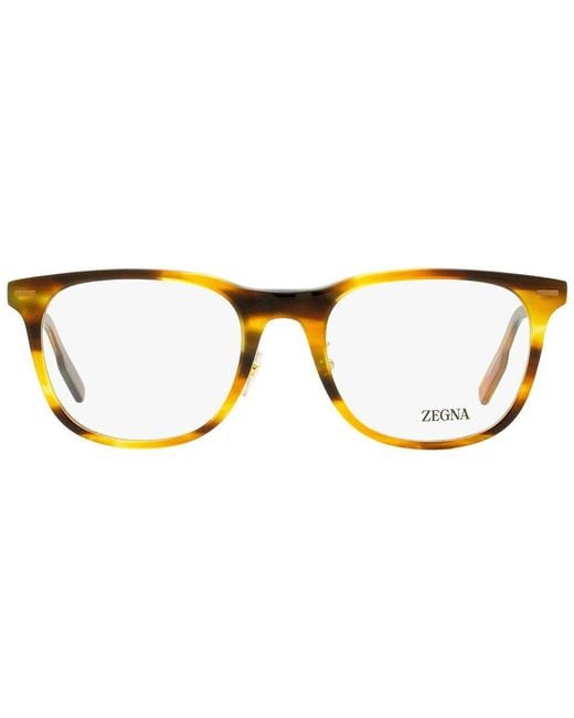 Zegna Metallic Ez5248-H 53Mm Optical Frames for men