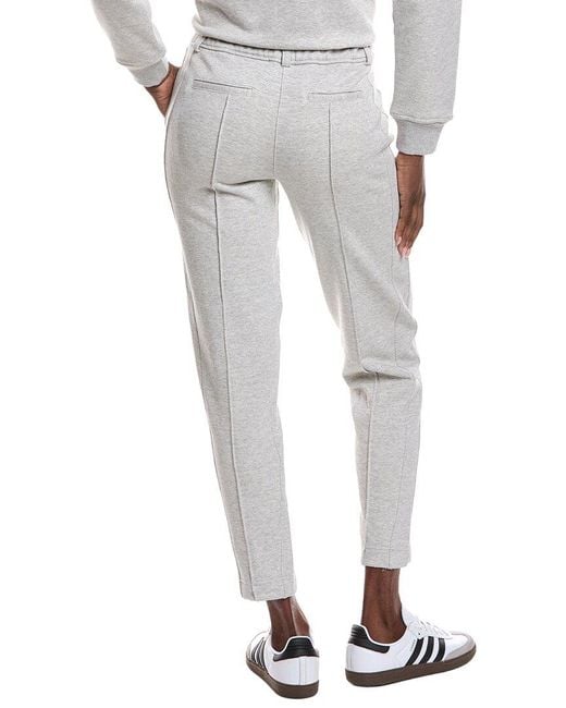 10 Crosby Derek Lam Gray Heloise Slim Sweat Pant