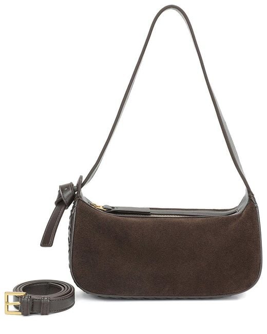 Tiffany & Fred Paris Brown Leather Crossbody