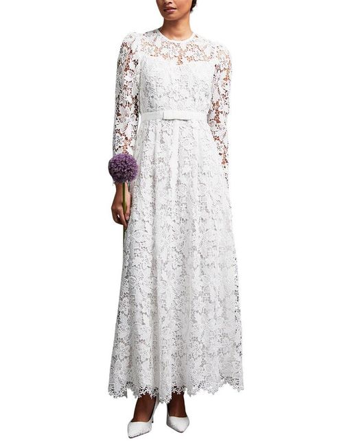 L.K.Bennett White Lila Dress
