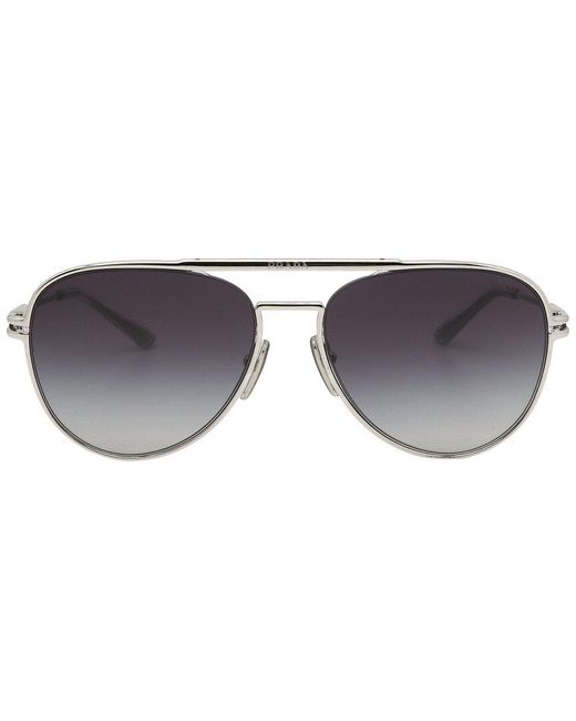 Prada Metallic Pr54zs 57mm Sunglasses for men