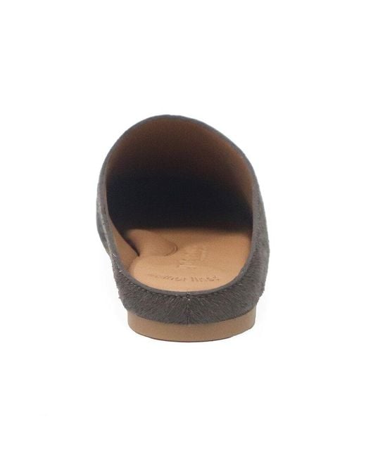 Gentle Souls Brown By Kenneth Cole Wanda Haircalf Flat
