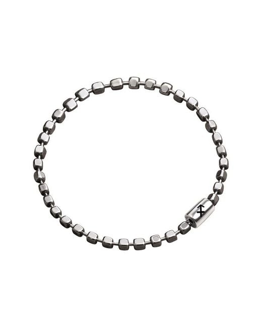 Karma and Luck Metallic Zodiac Plated Ball Chain Bracelet
