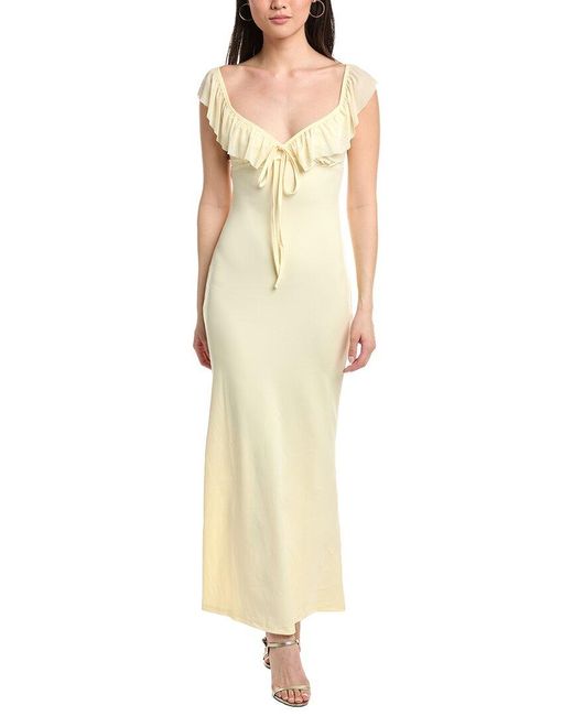 IPPONELLI Natural Sleeveless Maxi Dress
