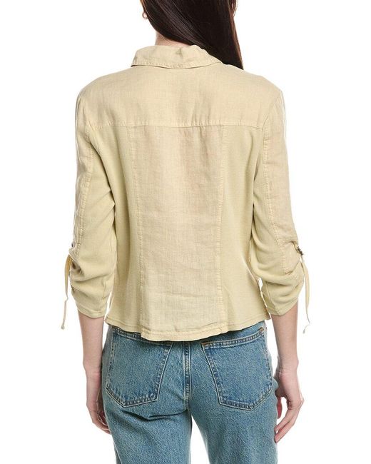 XCVI Natural Waldron Linen Jacket
