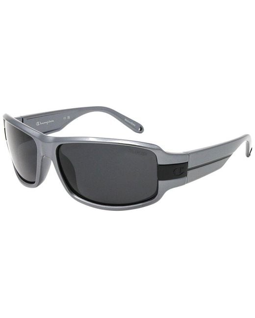 Champion Gray Cunoiz 63Mm Polarized Sunglasses for men
