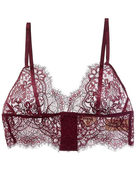 L'Agence Red Aislin Woven Tops