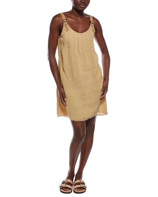 XCVI Natural Pilar Linen Tank Dress