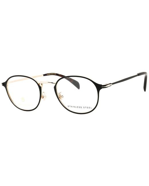 David Beckham Metallic Db 7055 48Mm Optical Frames for men
