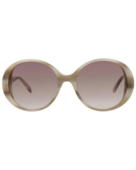 McQueen Brown 57Mm Sunglasses