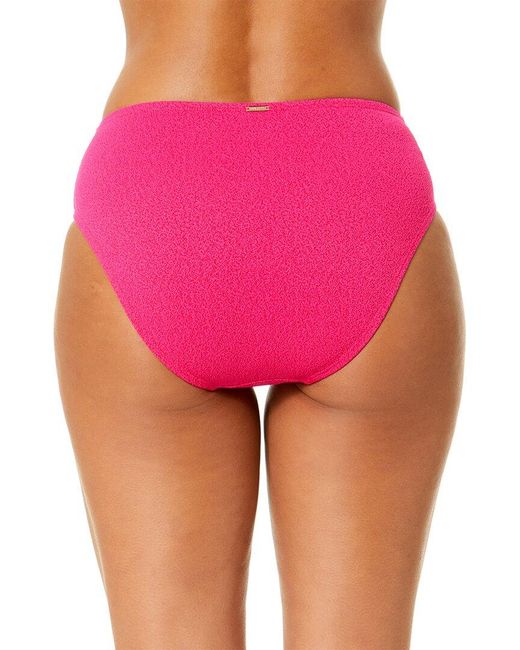 Anne Cole Pink Clean Midrise Bottom