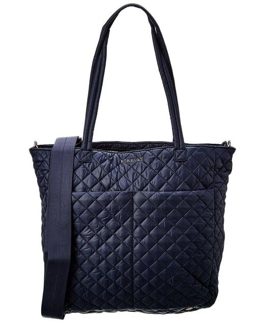 MZ Wallace Blue Large Metro Quatro Tote