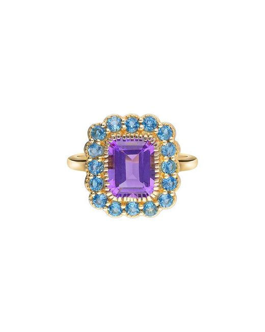 TIRAMISU White 14k 3.79 Ct. Tw. Gemstone Ring