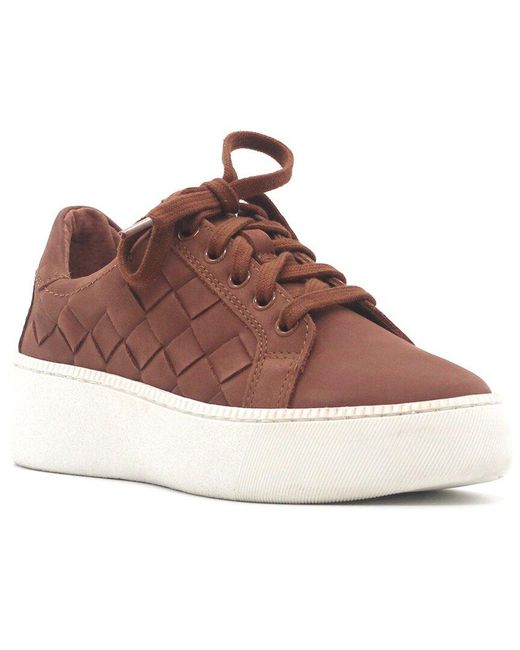 Gentle Souls Brown By Kenneth Cole Kindy Nubuck Sneaker