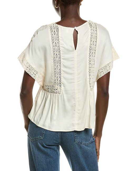 Chaser Brand Blue Petal Top