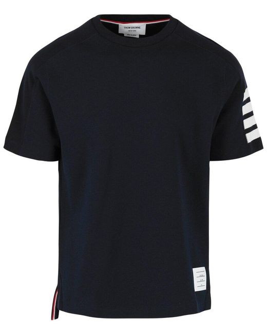 Thom Browne Black T-Shirt for men