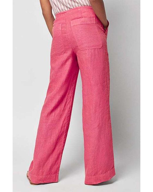 Faherty Brand Pink Sands Linen Pant